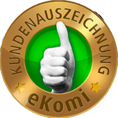 eKomi Kundenauszeichnung