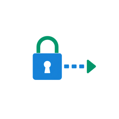 Daten senden — sichere Übertragung