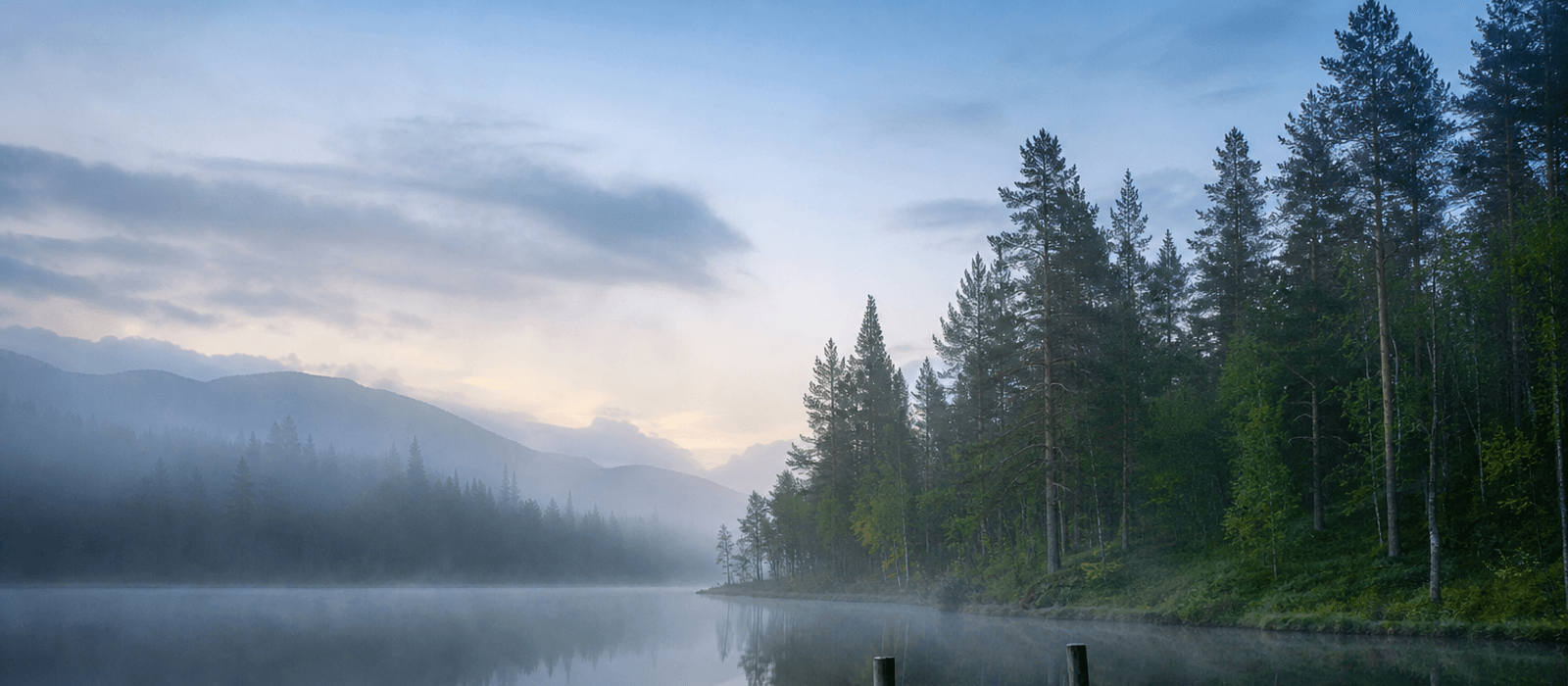 Stiller See im Norden — Ruhe und flexible Entscheidungen